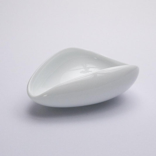 Ceramic Coffee Bean Measuring Cup White