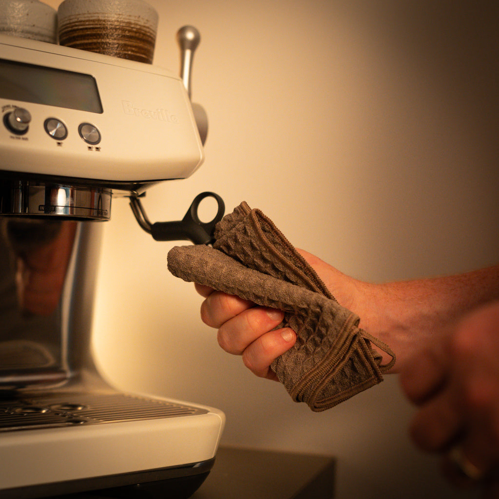 Microfibre Coffee Towel (Brown)