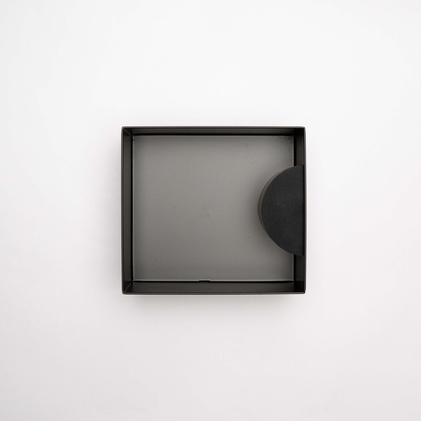 Coffee Tamping Station & Knock Box (Mahogany)