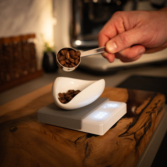 Hypergrind Coffee Bean Weighing Kit (White Scales)