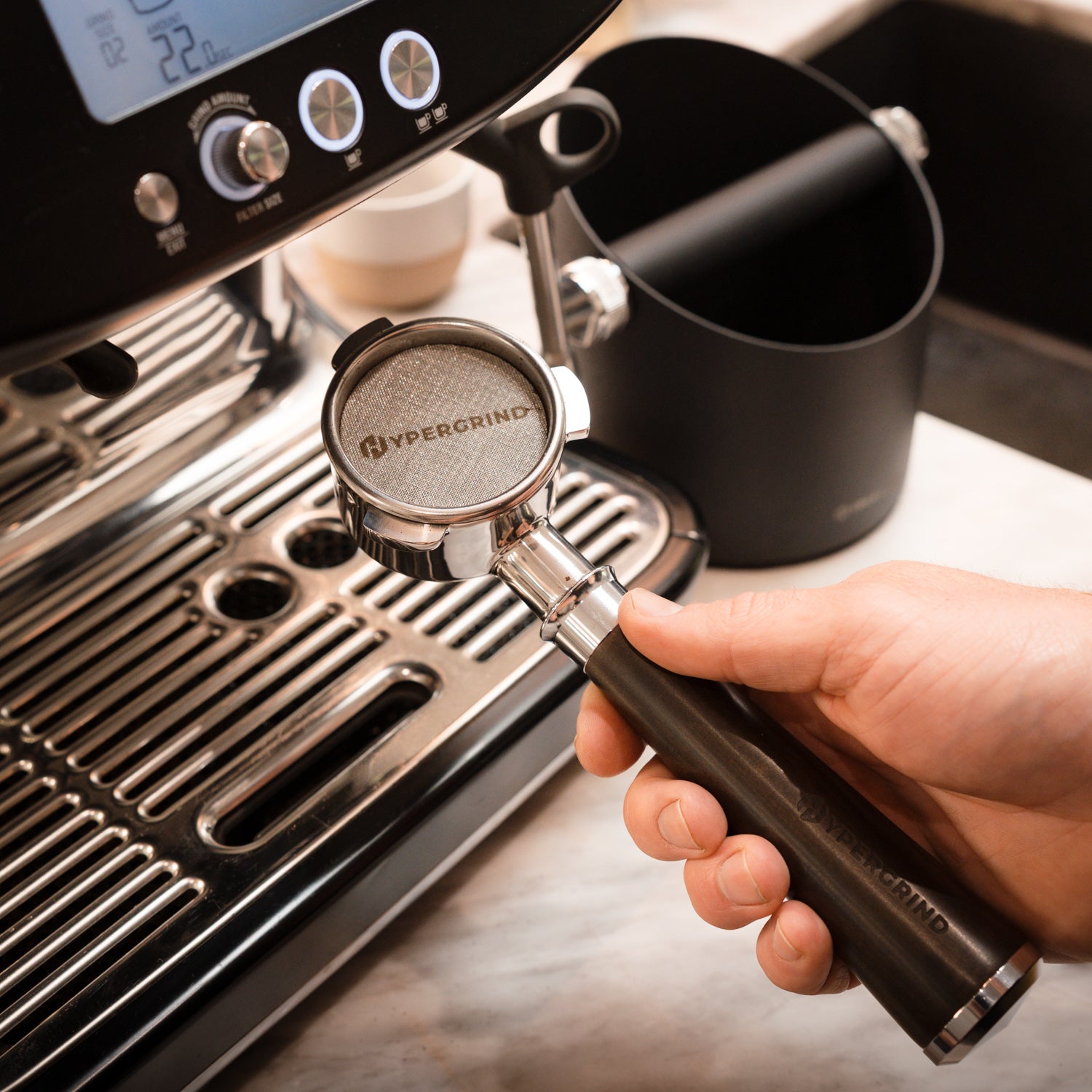 La Marzocco 58mm Bottomless Portafilter (Blackwood) – Hypergrind